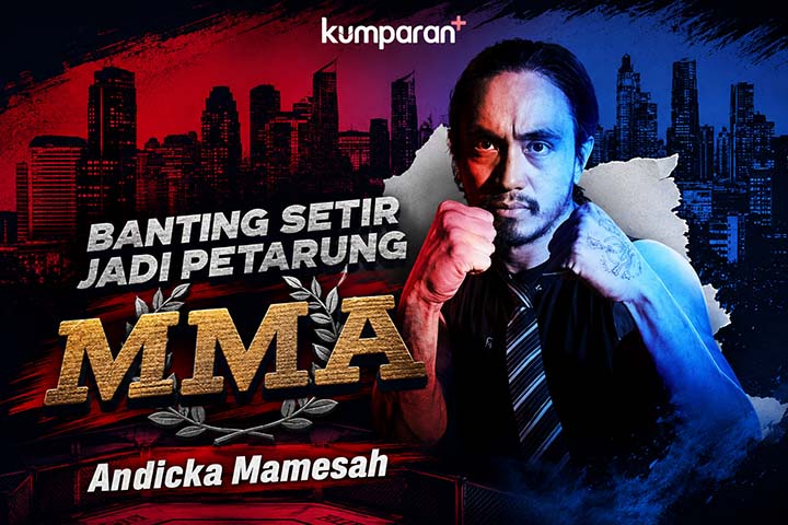 Bosen Kerja Kantoran? Jadi Atlet MMA Aja!